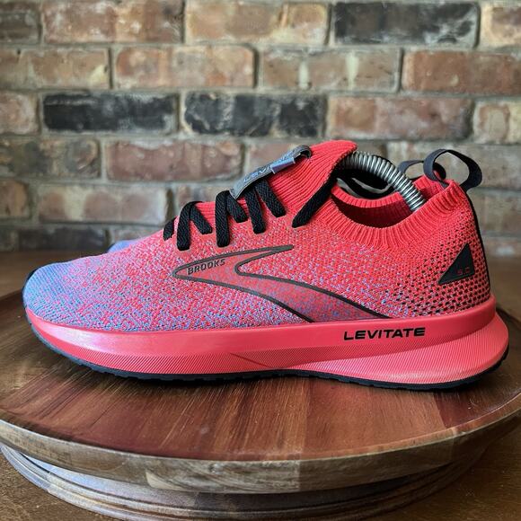 Brooks Levitate Stealthfit 5 Women's 6.5 Colorful Road Running Sneakers Shoes - Picture 1 of 16
